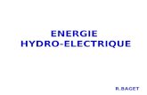 ENERGIE HYDRO-ELECTRIQUE R.BAGET. Plan I – Introduction: quelques chiffres II – Différents types de turbines III – Différents types de générateurs IV.