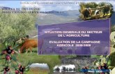 WILAYA DE TIZI-OUZOU DIRECTION DES SERVICES AGRICOLES Mars 2010 REPUBLIQUE ALGERIENNE DEMOCRATIQUE ET POPULAIRE SITUATION GENERALE DU SECTEUR DE L’AGRICULTURE.