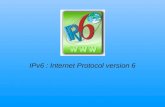 IPv6 : Internet Protocol version 6. Historique IPv6 est un protocole réseau sans connexion de la couche 3 du modèle OSI IPv6 est l'aboutissement des travaux.
