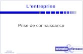 Bertrand LARSONNEUR L’entreprise Prise de connaissance.