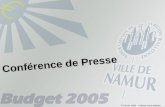 © Février 2005 - Cabinet Denis Mathen Conférence de Presse.