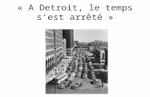 « A Detroit, le temps s’est arrêté ». Daniel Okrent, né en 1948,originaire de Détroit et rédacteur en chef du magazine Time revient dans sa ville natale.