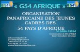 ORGANISATION PANAFRICAINE DES JEUNES CADRES DES 54 PAYS D’AFRIQUE.