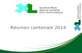 Réunion cantonale 2014. Le logiciel de paie - GRH.