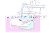 La sécurité en laboratoire de chimie JmPodvin Plan Les premières règles de sécurité La sécurité en manipulant Attention produits inflammables Élimination.