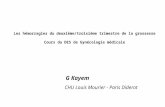 Les hémorragies du deuxième/troisième trimestre de la grossesse Cours du DES de Gynécologie médicale G Kayem CHU Louis Mourier - Paris Diderot.