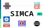 SIMCA Généralités Histoire de la marque SIMCA Chronologie des modèles SIMCA Les modèles SIMCA.