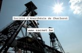 Www.sacnet.be Société d’Anesthésie de Charleroi. Questionnaire concernant la vie des anesthésistes -Adressée aux anesthésistes et non aux services -Pas.