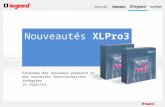 Titre de la présentation en Arial, 45 Panaroma des nouveaux produits et des nouvelles fonctionnalités intégrées au logiciel. Nouveautés XLPro3.
