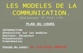 PLAN DU COURS INTRODUCTION Généralités sur les modèles Emetteur- Récepteur Présentation Problémation Chargé du cours: Dr Jean-Eloge GBAGUIDI.
