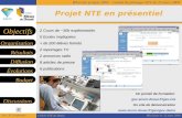 Mis à jour le: 22 mars 2004 Par: JL Cordonnier Cellule NTE de Douai Bilan des projets 2002 - Comité de pilotage GEV du 25 mars 2004 Projet NTE en présentiel.