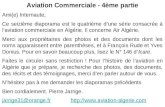 Aviation Commerciale - 4ème partie Ami(e) Internaute, Ce seizième diaporama est le quatrième d’une série consacrée à l’aviation commerciale en Algérie.