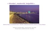 « Mumbai : modernité, inégalités » étude de cas Nariman Point, vu de Marine Drive : Mumbai, métropole portuaire ouverte sur la mer d’Oman Marianne Izembart-Sdika,