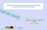 Modélisation d'un protocole de capture-marquage- recapture (plate-forme SimMasto). Jean Le Fur lefur@ird.frlefur@ird.fr Réunion ‘groupe rongeurs’ 2013.