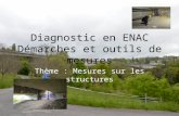 Diagnostic en ENAC Démarches et outils de mesures Thème : Mesures sur les structures.