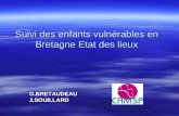 Suivi des enfants vulnérables en Bretagne Etat des lieux G.BRETAUDEAUJ.SOUILLARD.