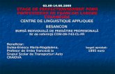 03.08-14.08.2009 STAGE DE PERFECTIONNEMENT POUR PROFESSEURS DE FRANCAIS LANGUE ETRANGERE CENTRE DE LINGUISTIQUE APPLIQUEE BESANCON BURSĂ INDIVIDUALĂ DE.