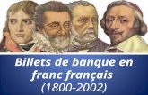 Billets de banque en franc français (1800-2002). 5 francs Zodiaque 1871 Violet (1917) Berger (1943) Victor Hugo (1959) Pasteur (1966)
