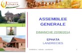 22/06/2014 - Ephata - Landrecies1 ASSEMBLEE GENERALE DIMANCHE 22/06/2014EPHATA LANDRECIES.