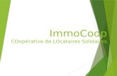 ImmoCoop COopérative de LOcataires Solidaires. Germaine-Tillion  Thème 1 : Évolution du système de transport, mobilité et cadre de vie : « Les recherches.