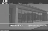 L’agenceles projetscontact accueil atelier B.A.T. architectes associés atelier B.A.T. architectes associés.