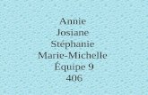 Annie Josiane Stéphanie Marie-Michelle Équipe 9 406.