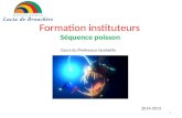 Formation instituteurs Séquence poisson Cours du Professeur Iacobellis 2014-2015 1.