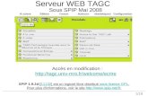 Serveur WEB TAGC SPIP 1.9.2d [11132] est un logiciel libre distribué sous licence GPL. Pour plus d'informations, voir le site .