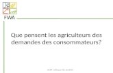 ACRF colloque 02.12.2014 Que pensent les agriculteurs des demandes des consommateurs?