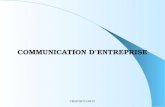 VBSPORTCOM 07 COMMUNICATION D’ENTREPRISE. VBSPORTCOM 07 DIFFERENTS AXES D’INTERVENTION Introduction : positionner la communication dans l’entreprise -