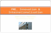 PME, Innovation & Internationalisation Jean-Louis Perrault UE 5 Innovation et Territoire.