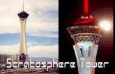 Stratosphere Tower à Las Vegas Une tour de 350 m de hauteur Et au sommet… un parc d'attraction. Bienvenue au royaume du vertige !
