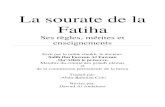 (sh.al Fawzan) La Sourate al Fatiha: ses regles, ses merites, ses enseignements, ....