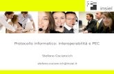Protocollo informatico: interoperabilit  e PEC Stefano Cociancich  @insiel.it