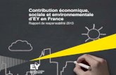 Contribution économique, sociale et environnementale d’EY en France