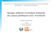 Nuages arborés et analyse textuelle de corpus politiques avec TreeCloud