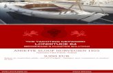 AMIETTE SLOOP NORVEGIEN, 1955, 9.990 € For Sale Yacht Brochure. Presented By longitude64.ch