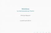 Modoboa - Antoine Nguyen - Paris Python