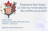 HTML5mtl - 2012-02-22 - Responsive Web Design