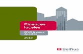 Belfius - Finance locales CPAS et zones de police belges 2013 - January 2014 (French)