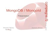 Présentation mongoDB et mongoId