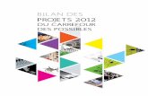 Bilan des projets 2012 du Carrefour des Possibles