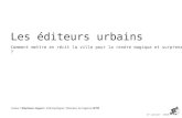 Editeur urbain - City break