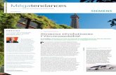 Megatendances - le magazine semestriel de Siemens