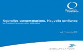 Nouvelles consommations, nouvelle confiance : les Français et la consommation collaborative