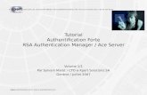 Cours Authentication Manager RSA