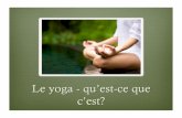 Le Yoga en Français
