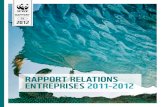 Rapport relations entreprises 2011-2012