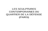 Les sculptures contemporaines de paris