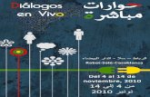 Dialogues en direct Du 4 au 14 novembre 2010 Rabat – Salé – Casablanca